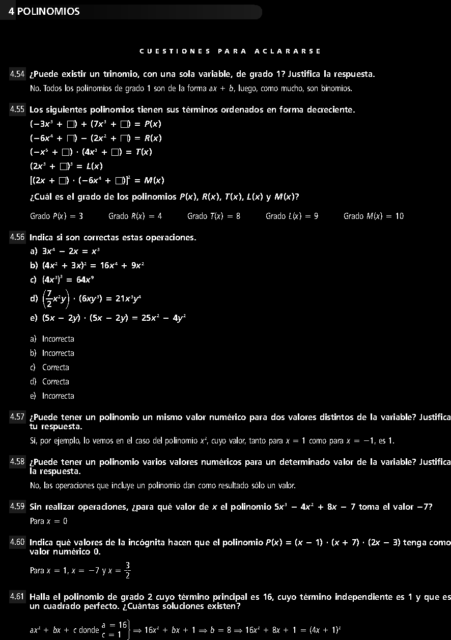 Ejercicios monomios 2o eso pdf